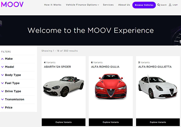 MOOV aims to make vehicle purchasing more effective and manageable for SMEs in Australia.