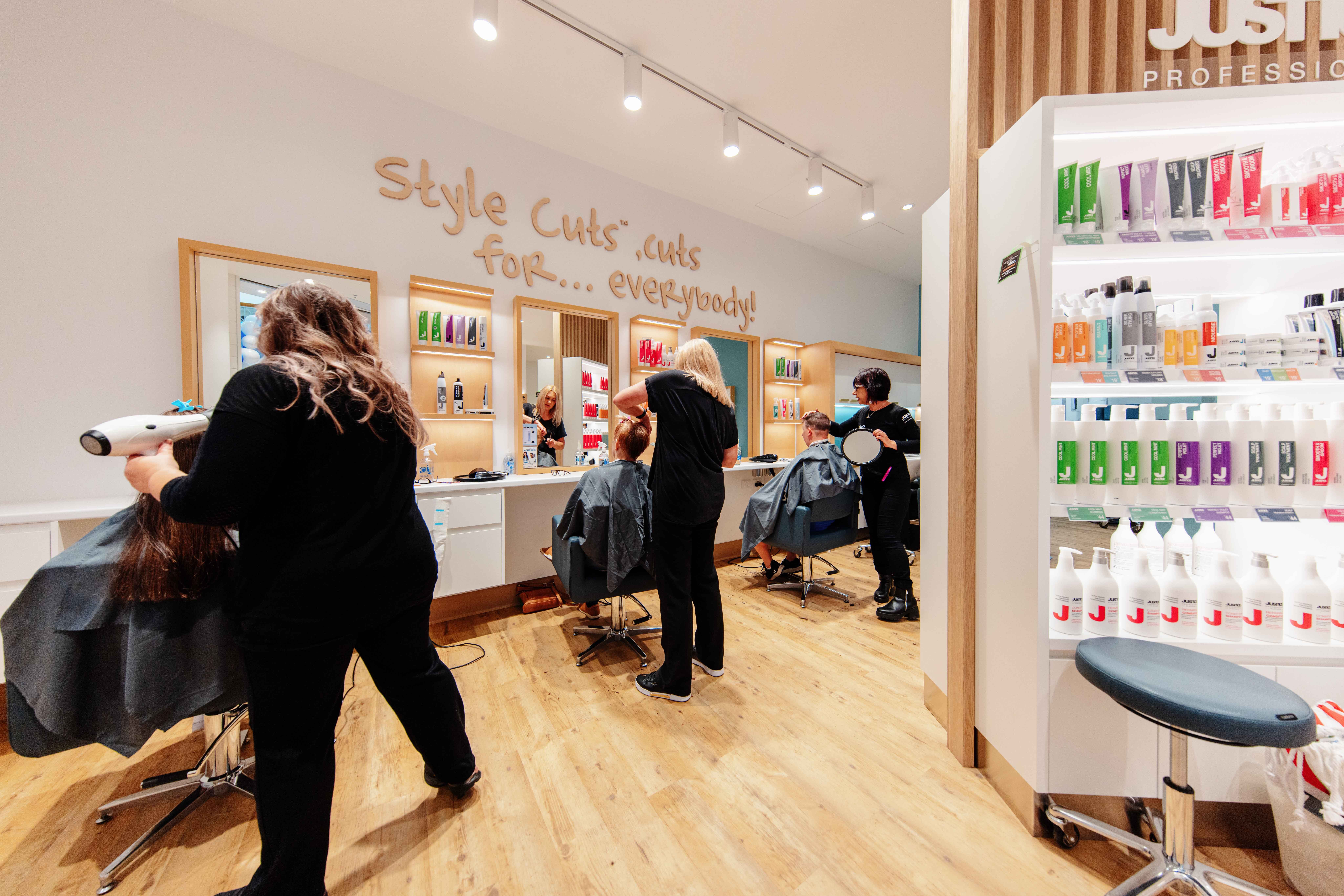 Just Cuts salons bridge the divide between affordable hairdressing and high-end hairstyling.