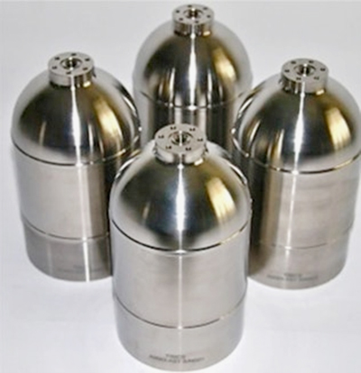 MMC pressure vessel units also utilise ceramic fibre composites.