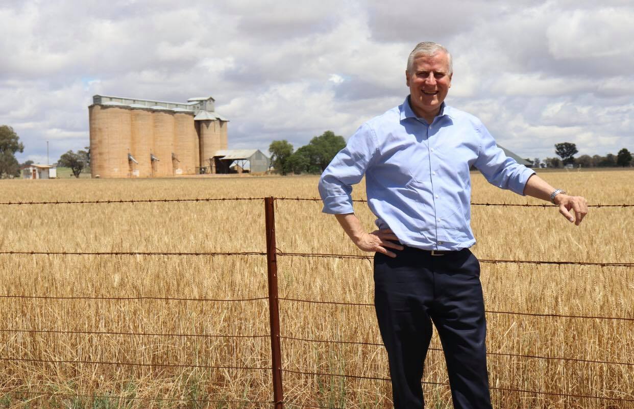 Michael McCormack, Deputy Prime Minster and National Party Leader.